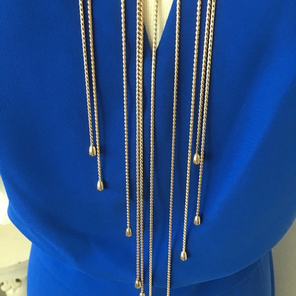 ❤️SOLD IN Boutique ❤️ Nine West Blue Jumpsuit - Picture 7 of 7